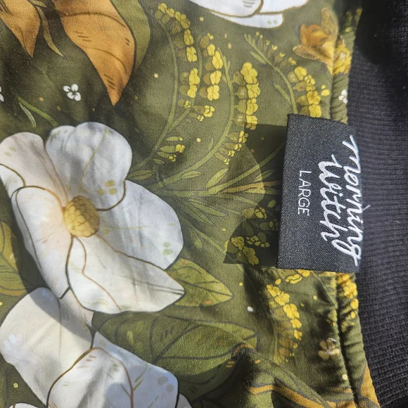 Embroidered Olive Bomber Jacket - Picture 6 of 12